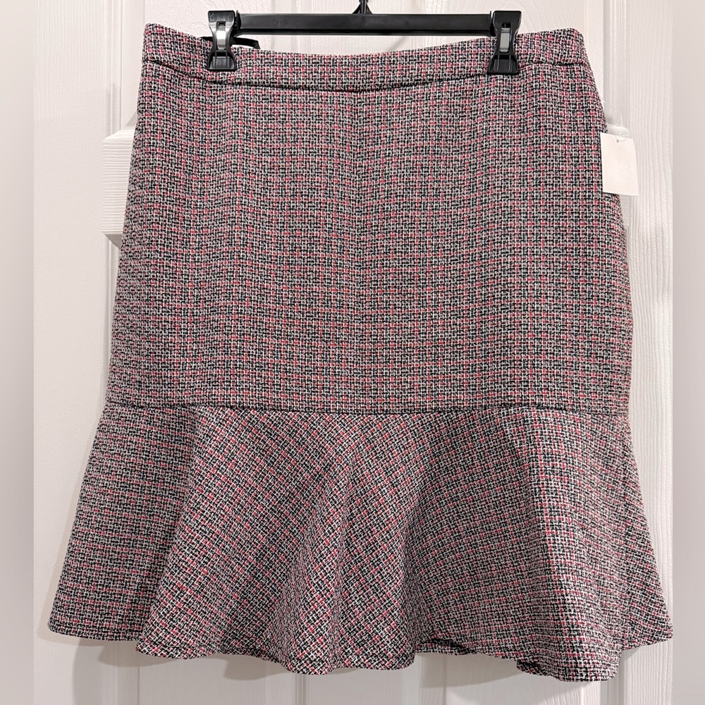 Tweed Flutter Skirt